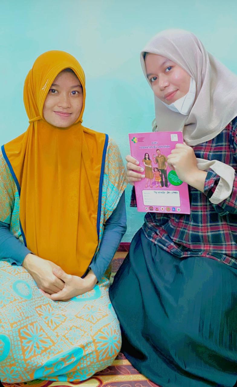 Kunjungan 1000 hari permata kehidupan dirumah Ibu Windy Sri Utari 